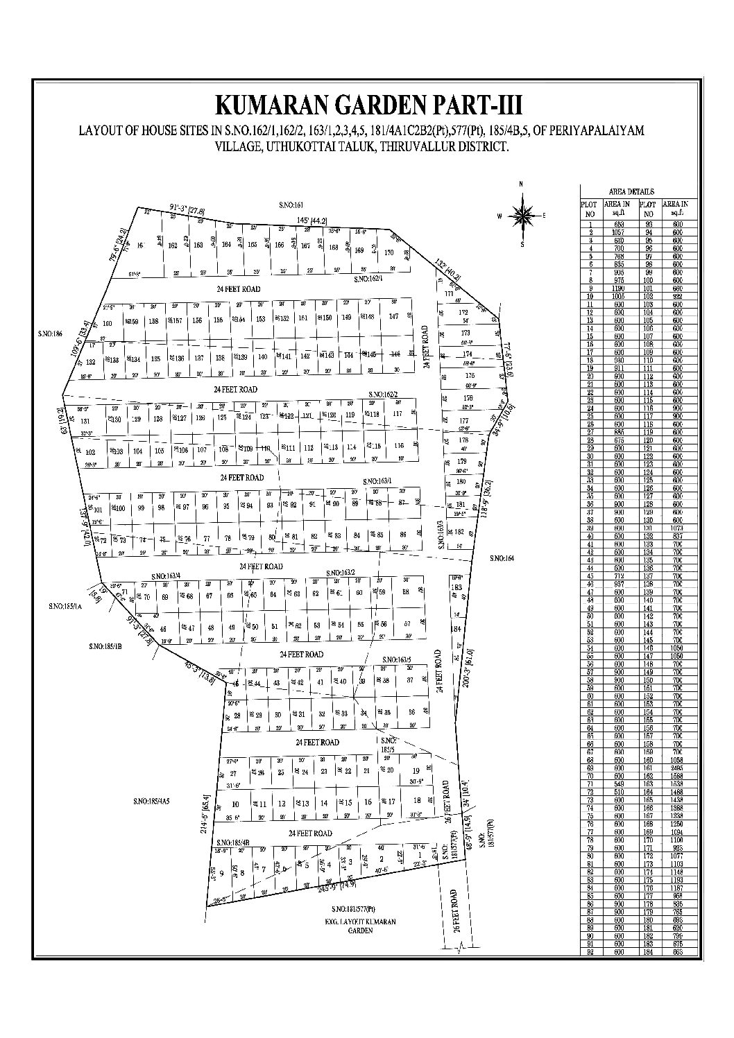 Sketch - Kumaran Garden Part -3